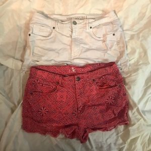 Aeropostale high waisted shorts